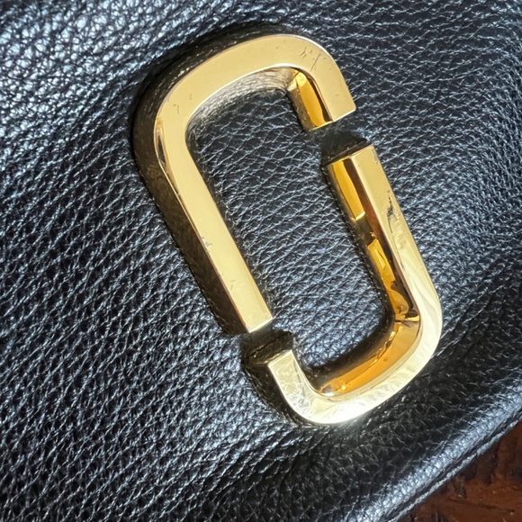 MARC JACOBS The Softshot Black Leather Crossbody Camera Bag - Picture 7 of 14